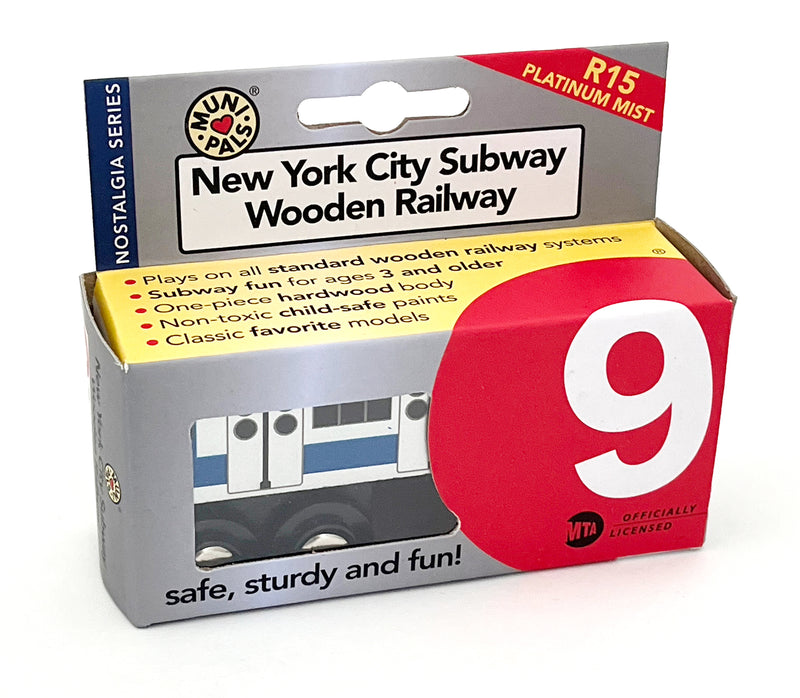 NYC 9-train Platinum Mist