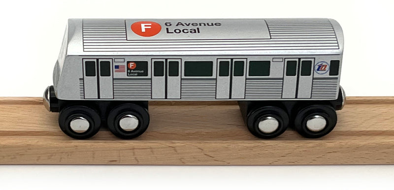 NYC R40 Slant End F-train 2-car set – Munipals