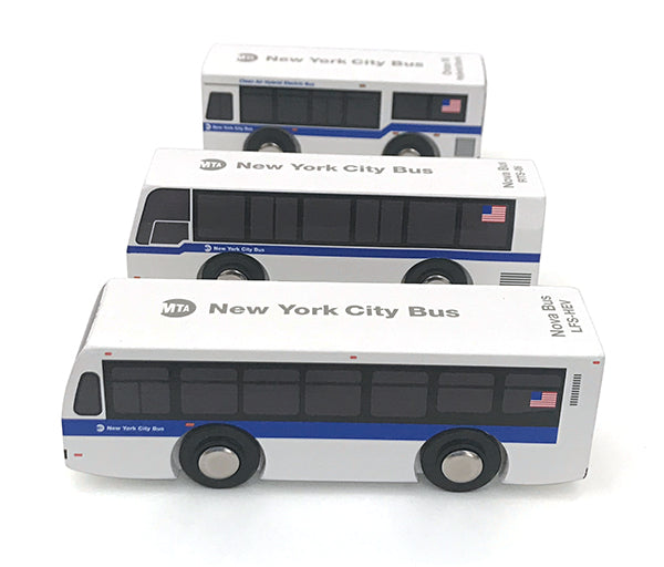 NYC Buses 3-Piece Set